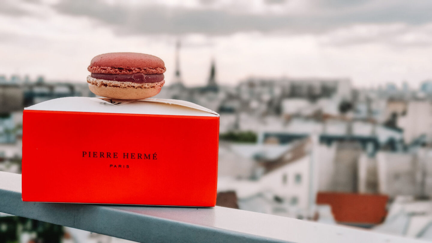 Pierre Herme Paris Macarons box